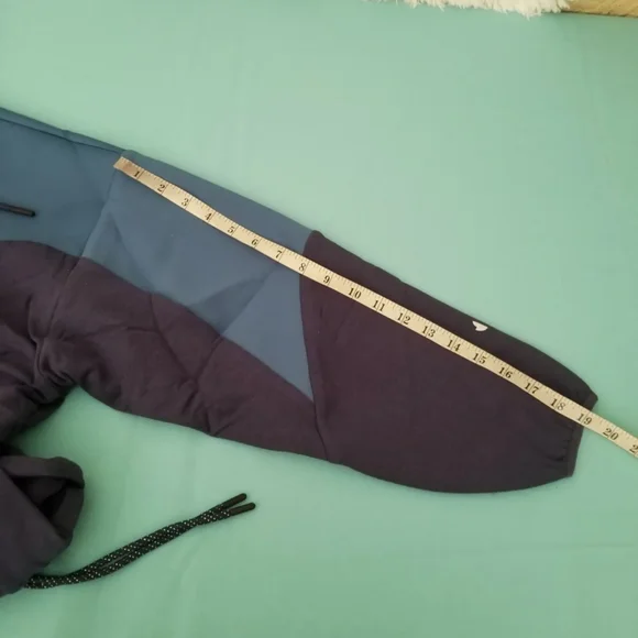 Hoodie gym sweater blue & navy blue pocket pull over various - Picture 6 of 12